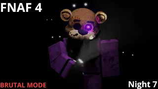 FNAF 4 Night 7 Brutal Mode Duo | FNAF: Coop