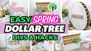 WOW! Impressive Dollar Tree DIYS For SPRING | Easy Decor Crafts You Have To Try