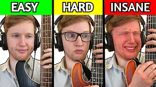 THE 10 LEVELS OF JAZZ (Bass Version)