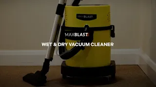 MAXBLAST Wet & Dry Vacuum Cleaner