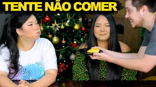 TENTE NÃO COMER - DESAFIO IMPOSSÍVEL | Blog das irmãs