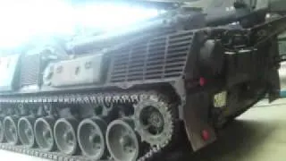 Pionierpanzer Dachs Motorstart