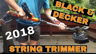 Black & Decker 20V MAX Li-Ion EASYFEED String Trimmer - LSTE523