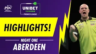 Night One Highlights | 2020 Premier League | Aberdeen