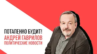 «Потапенко будит!», Андрей Гаврилов, Обсуждение актуальных политических событий