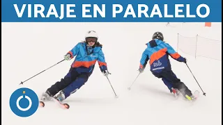 CLASE DE ESQUÍ ⛷ - Viraje Elemental (PARALELO)