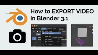 Blender 3.1 | How to render animation as video