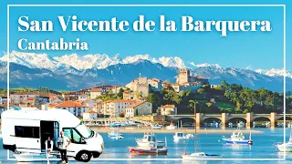 12. San Vicente de la Barquera, Cantabria. Camping de autocaravanas. Qué ver en San Vicente de la*