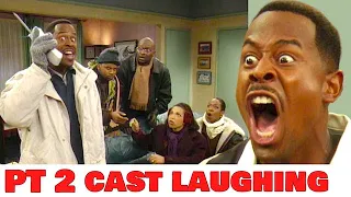 PT 2 MARTIN CAST CAUGHT LAUGHING!!! THEY CLDN'T HOLD IT IN!!!