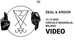 Zeal & Ardor - Circolo Magnolia, Segrate, Milano, Italy, 14 dec 2022 - Full Video Live Concert