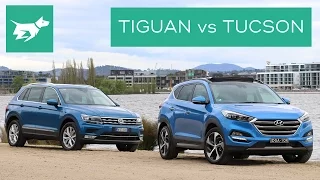 2017 Volkswagen Tiguan vs 2017 Hyundai Tucson Comparison Review