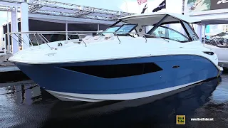 2021 Sea Ray Sundancer 320 OB Motor Boat Walkaround Tour - 2020 Fort Lauderdale Boat Show