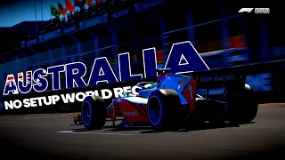 NEW! F1 2021 WORLD RECORD | F2 Australia (Preset Setup) | 1:32.617