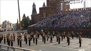 СПАССКАЯ БАШНЯ 2018. ДНЕВНОЕ ШОУ. ЦЕНТРАЛЬНЫЙ ВОЕННЫЙ ОРКЕСТР МИНИСТЕРСТВА ОБОРОНЫ РФ.