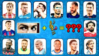 * 1% Can ANSWER * Guess The Player By His ( EYES + SONG ) 🎵 👀 |    ⚽️🔥😱 ( NEW !!! )