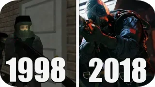 THE Evolution of Rainbow Six Games 1998-2018