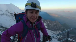 Ascension du Mont Blanc par la voie normale 4K