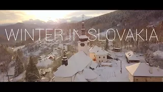 Winter in Slovakia | DJi mavic pro cinematic