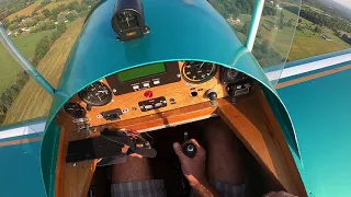 Helmet Cam POV of Mini Max take off