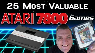 25 Most Valuable Atari 7800 Games (From 2002 to 2022)