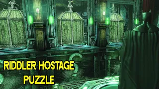 Batman: Arkham City - Riddler Hostage - Boxes puzzle