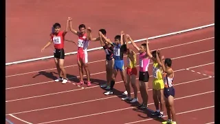 男子200m決勝 22秒11  近畿中学総体2019