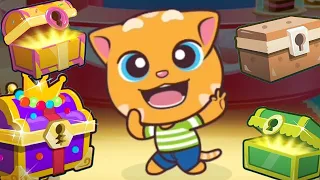 Talking Tom Candy Run Skater Ginger all box unlocked Gameplay Android ios