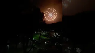 Capodanno a Roma 2024 fuochi d'artificio a Tor Bella Monaca