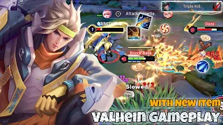 Valhein Dragon Lane Pro Gameplay | New Item Eclipsing Bow 🏹 | Arena of Valor Liên Quân mobile CoT