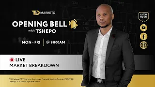 Opening Bell With Tshepo - 6 December 2022 | TD Markets live market breakdown