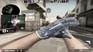 NiKo Stream with new SENS 1.37*400 (Dust2) 2022.11.07