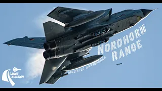 Multiple Approaches of a GAF Panavia Tornado at Nordhorn Range! [Bombing Runs, Strafing Runs] [4K]