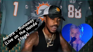 Aurora - Runaway (Live on the Honda Stage) American reaction video 😍😍😍🥹🥹👌🏾🔥