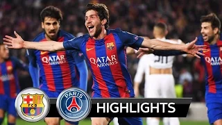 Barcelona vs PSG 6:1 - All Goals & Highlights 2017 HD