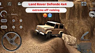 Offroad 4x4 Driving Simulator - Land Rover Defender Gameplay #1 Car Game Android Gameplay