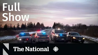 CBC News: The National | OPP officer killed, Flight PS752, Tesla trouble