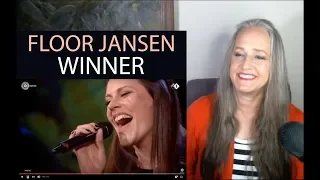 Voice Teacher Reaction to Floor Jansen  - Winner | Beste Zangers 2019