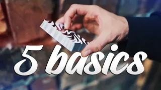 Learn Cardistry Basics ● 5 BEGINNER TIPS