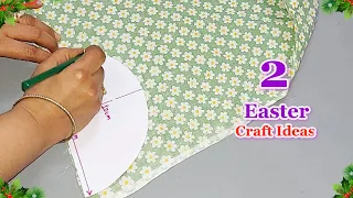 2 Easy Easter Decoration idea from Simple materials | DIY Easter craft idea 🐰47
