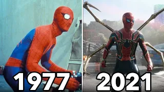 Evolution of Spider-Man Movies 1977 - 2021