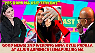 2ND WEDDING NINA KYLIE PADILLA AT ALJUR ABRENICA ISINAPUBLIKO NA!