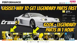 The Crew 2 - Easiest Way To Get Fast Legendary Parts And Money | Parts Farming Tutorial