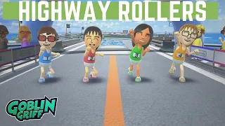 Barely Getting the Job Done at Wii Party U Highway Rollers Advanced Mode vs Cheng-Han Kaori Merrick