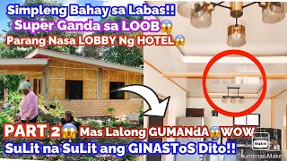 SUPER GANDA PARANG LOBBY NG HOTEL/SULIT TALAGA ANG GINASTOS DITO