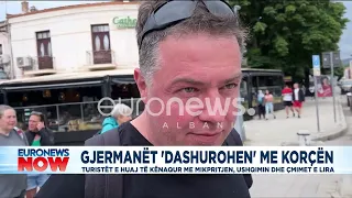 Gjermanët "dashurohen" me Korçën!Turistët e huaj të kënaqur me mikpritjen ushqimin dhe çmimet e lira