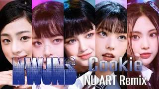 NewJeans(뉴진스) - Cookie (NU ART Remix) [Lyric Video] (KOR/ENG/JPN/CHI/SPA Sub)