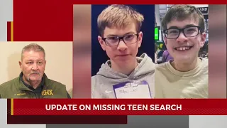 Authorities provide update on search for Sebastian Rogers