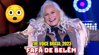 FAFÁ DE BELÉM THE VOICE BRASIL 2023 AUDIÇÕES ÀS CEGAS COVER MARÍLIA MENDONÇA