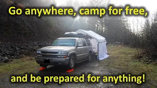 Why the Chevrolet Suburban is a great SUV camping no build camper