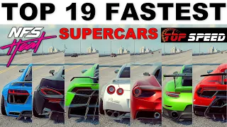 Top 19 Fastest Cars in NFS Heat (2021 Upgrade)